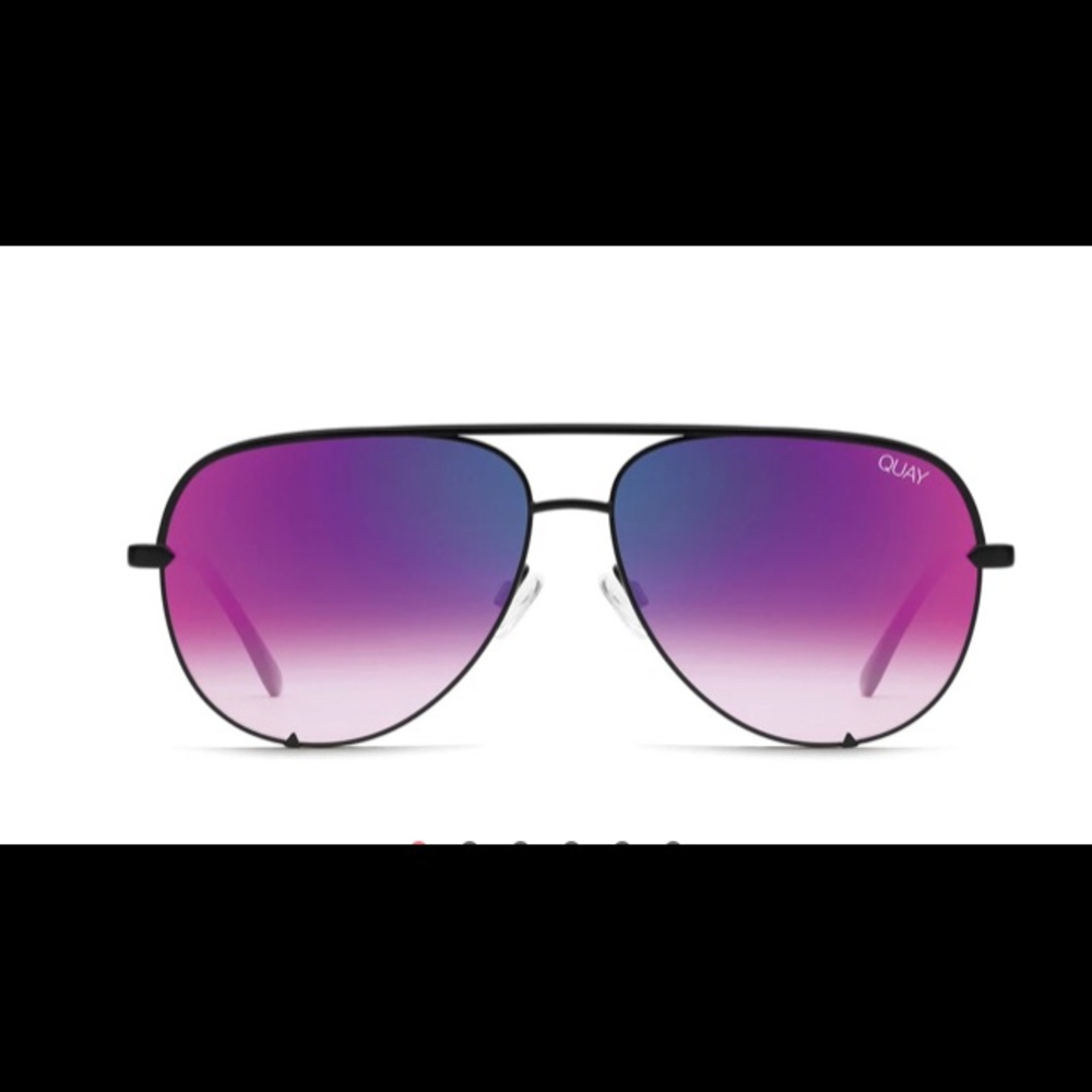 Quay High Key Mini Sunglasses - Brand new with tags and case! NWT!